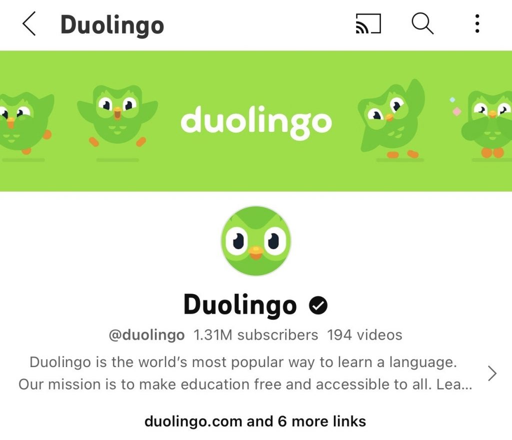 apps to learn languages - duolingo