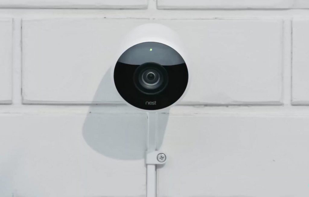 home exterior security camera - home background