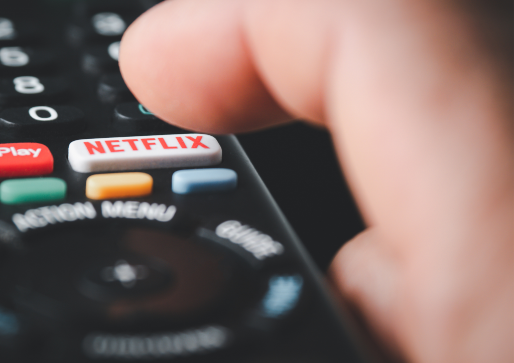 tv-movies streaming service-remote control-netflix